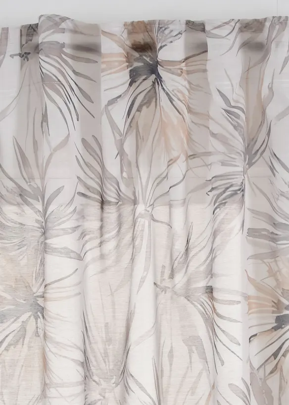 Voilage à imprimé (1 pce), bonprix