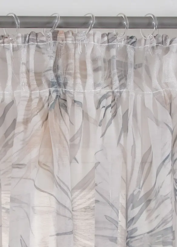 Voilage à imprimé (1 pce), bonprix