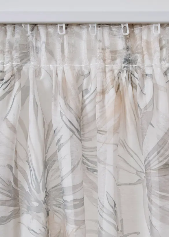 Voilage à imprimé (1 pce), bonprix