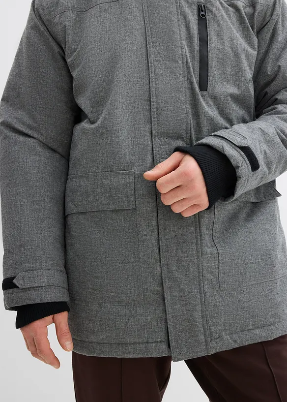 Parka technique imperméable, doublée sherpa douce, bonprix