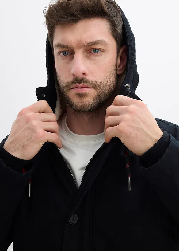 Parka d’hiver avec doublure peluche, bonprix