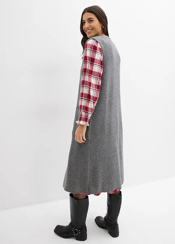 Gilet sans manches en maille, bonprix