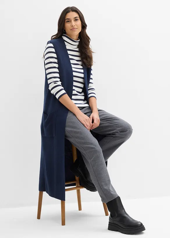 Gilet sans manches en maille, bonprix