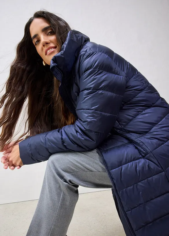 Doudoune longue avec du duvet recyclé, bonprix