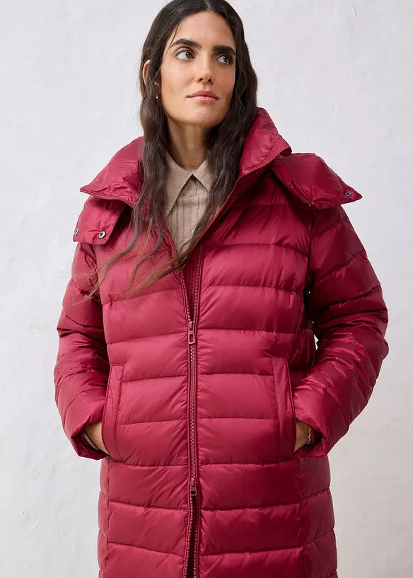 Doudoune longue avec du duvet recyclé, bonprix