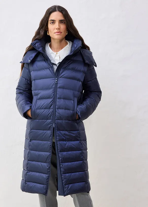 Doudoune longue avec du duvet recyclé, bonprix