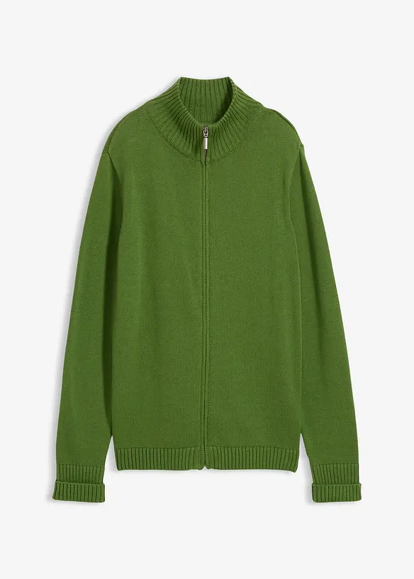 Gilet en maille 100% coton, bonprix