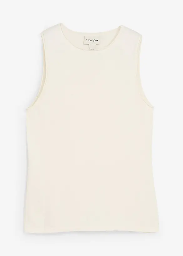 Top en maille 100% coton, bonprix