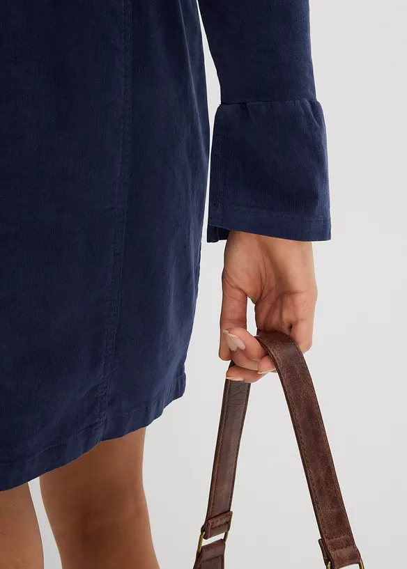 Robe près du corps en velours côtelé, bonprix