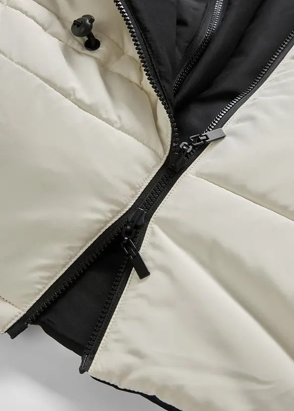 Gilet sans manches 4en1 doublé pour la grossesse, réversible, avec empiècement de portage, bonprix