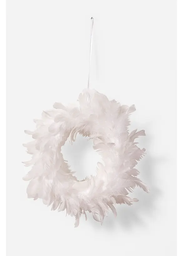 Couronne de Noël avec plumes, bonprix