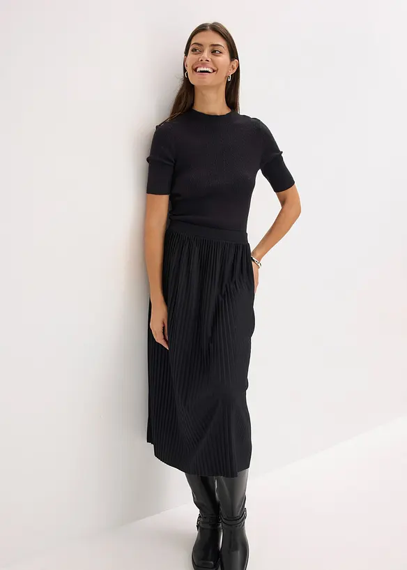 Pull côtelé, bonprix