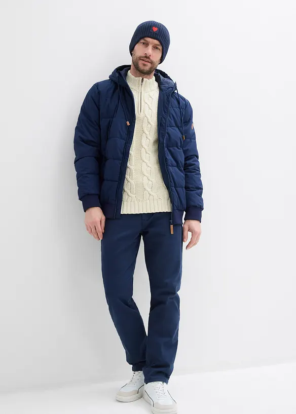 Veste matelassée style blouson, bonprix