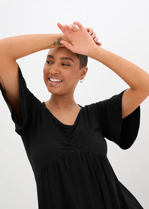 T-shirt coupe trapèze, bonprix