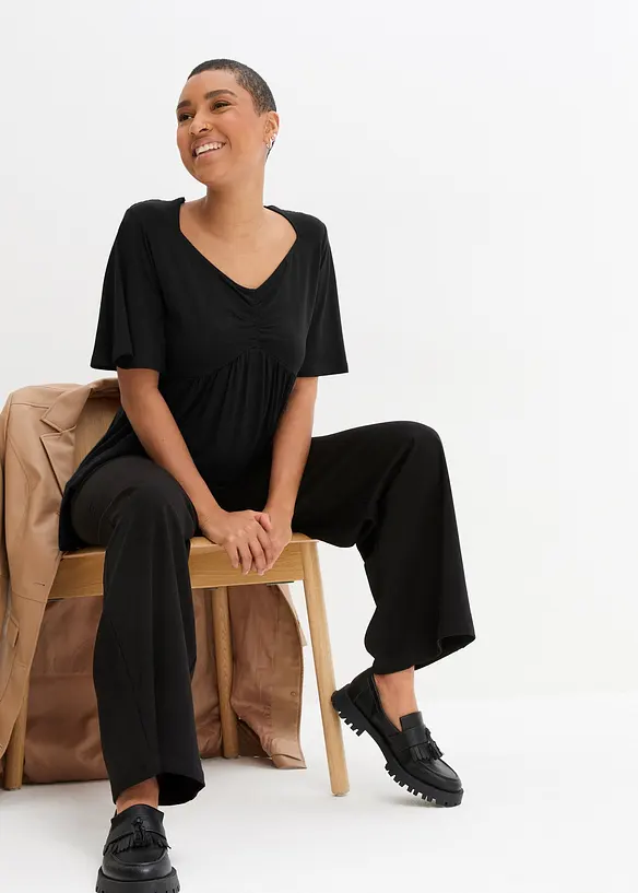 T-shirt coupe trapèze, bonprix