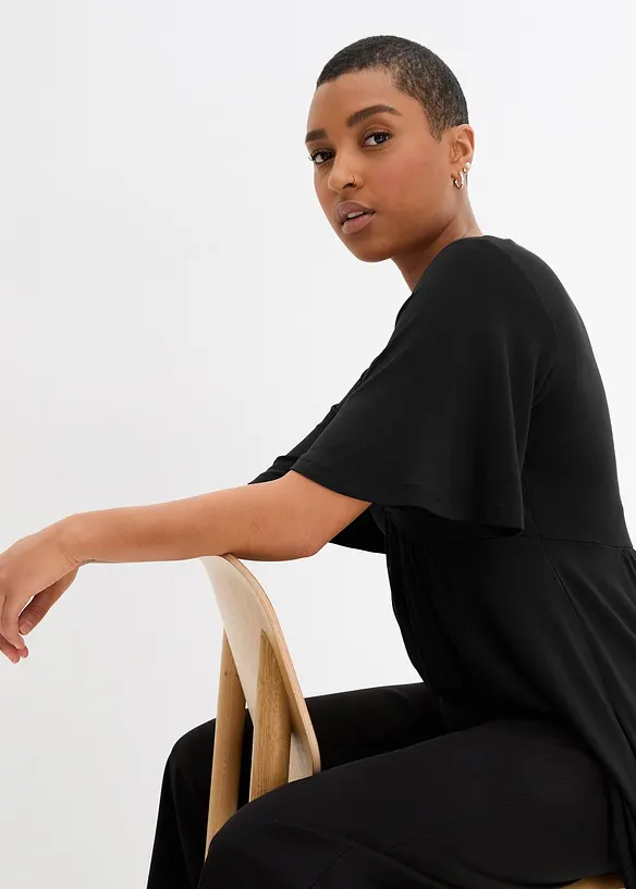 T-shirt coupe trapèze, bonprix