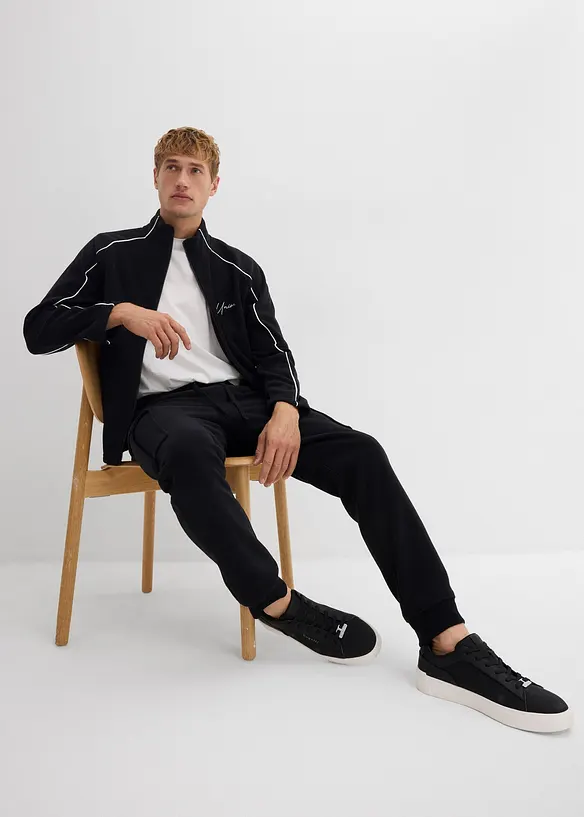 Pantalon cargo en polaire chaude, regular, bonprix