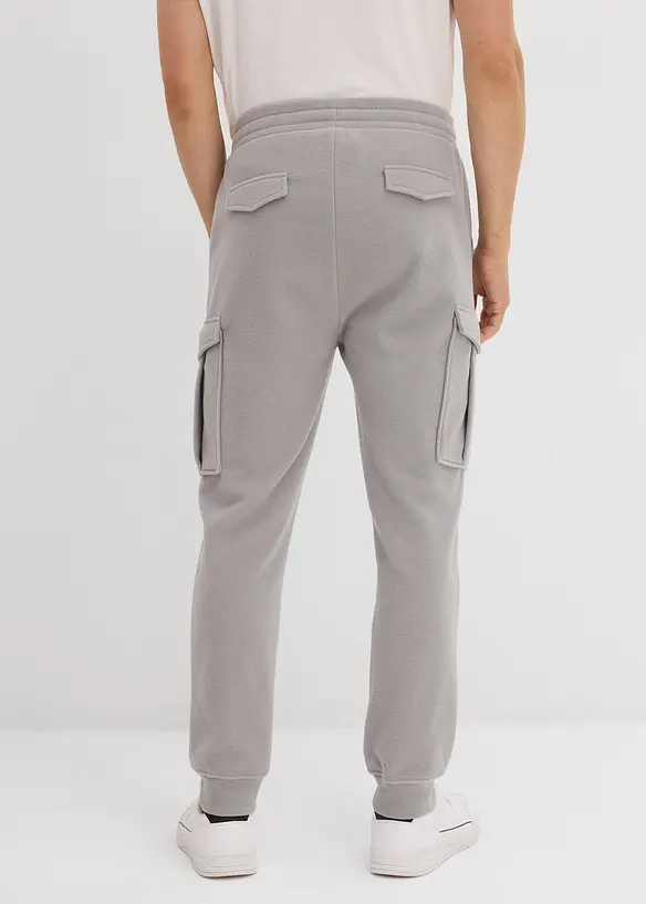 Pantalon cargo en polaire chaude, regular, bonprix