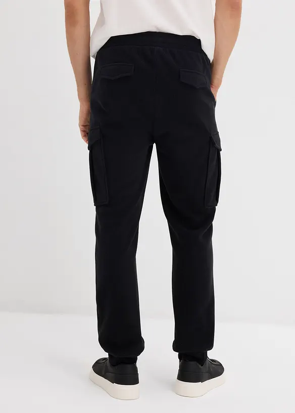 Pantalon cargo en polaire chaude, regular, bonprix