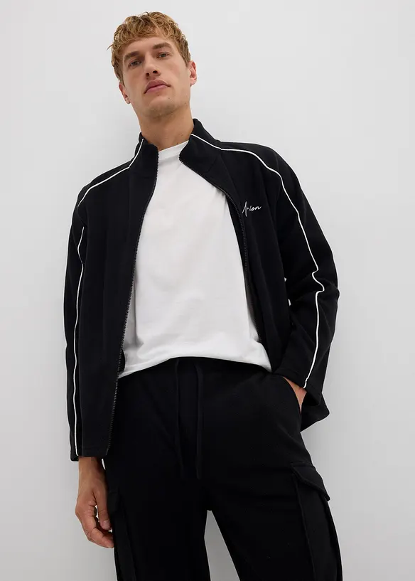 Pantalon cargo en polaire chaude, regular, bonprix