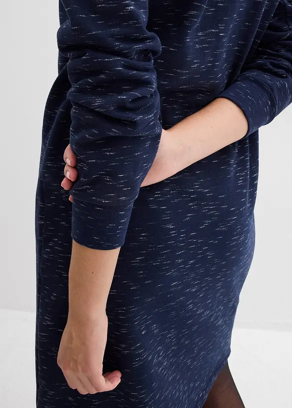 Robe sweat à col camionneur, bonprix