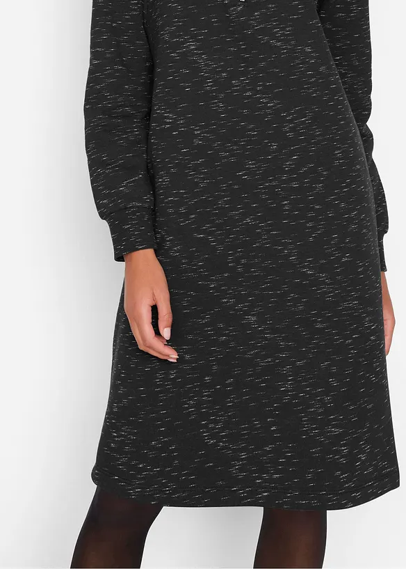 Robe sweat à col camionneur, bonprix