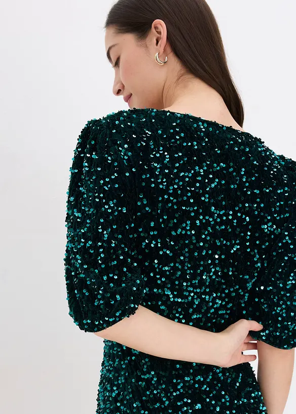 Robe à sequins, bonprix