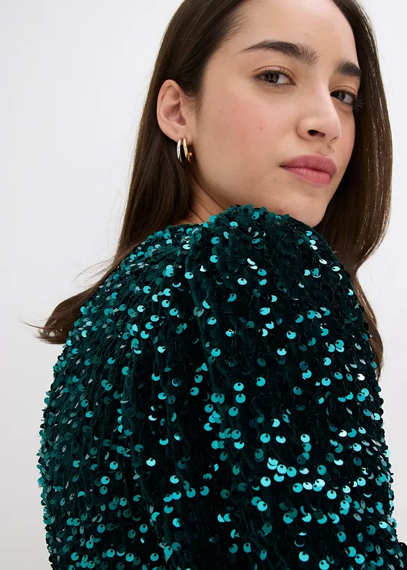 Robe à sequins, bonprix