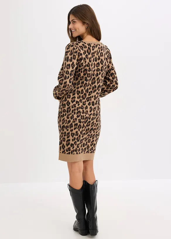 Robe en maille, bonprix