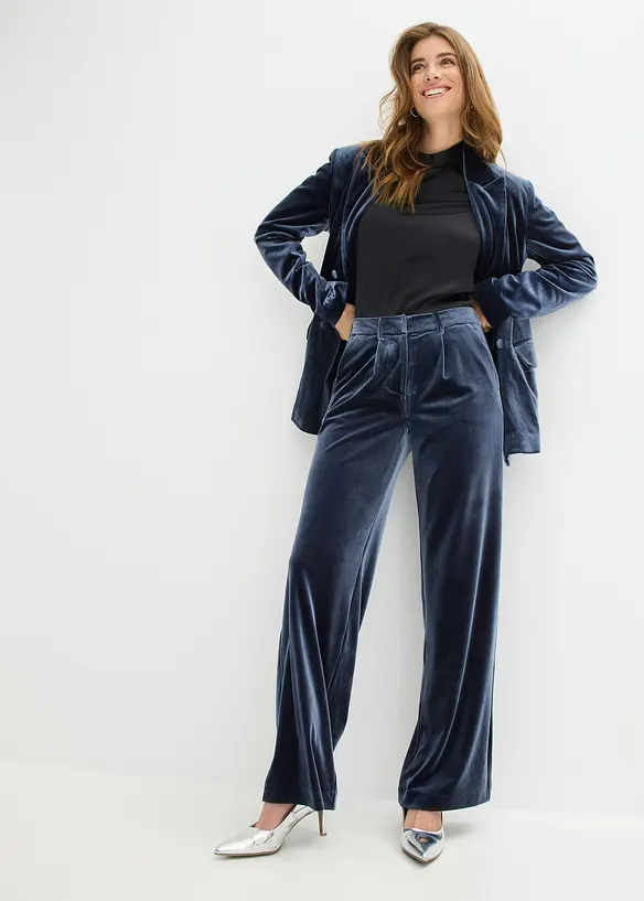 Pantalon en velours doux, bonprix