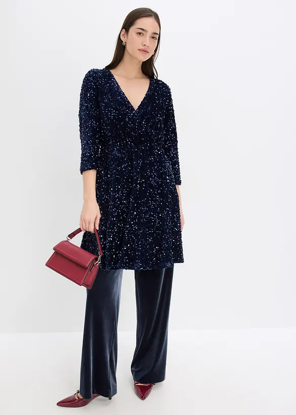 Robe à sequins, bonprix