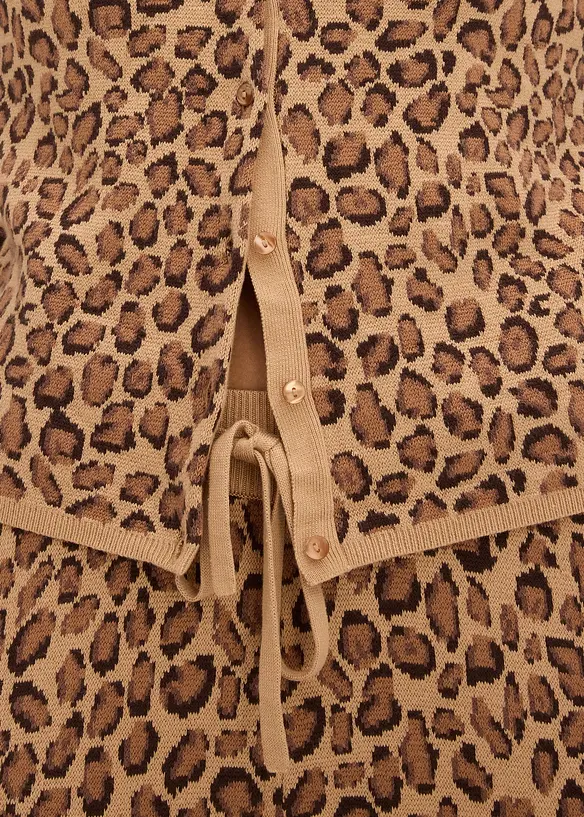 Gilet court en fine maille, bonprix