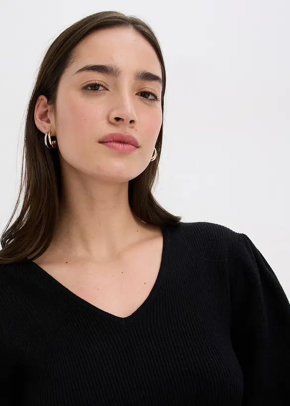 Pull en coton majoritaire, bonprix