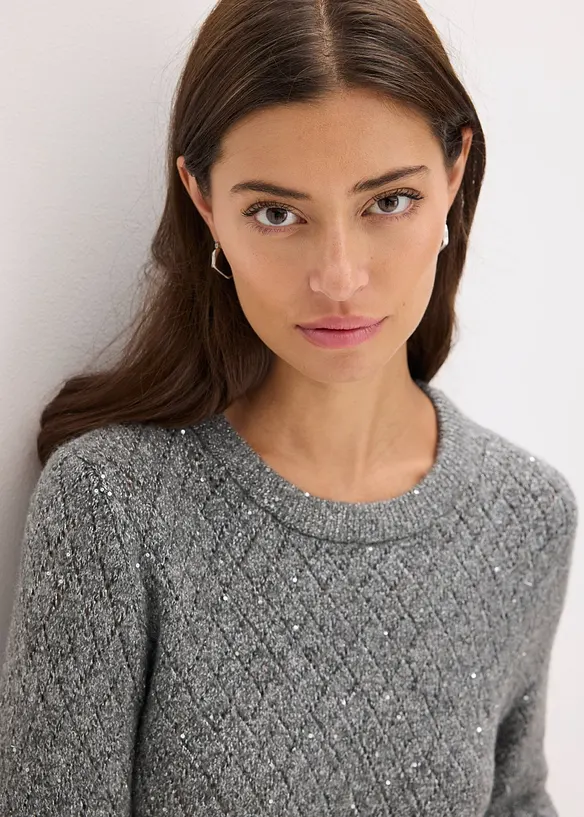 Pull ajouré, bonprix