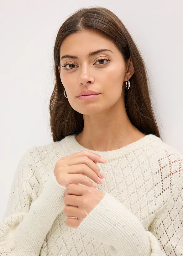 Pull ajouré, bonprix