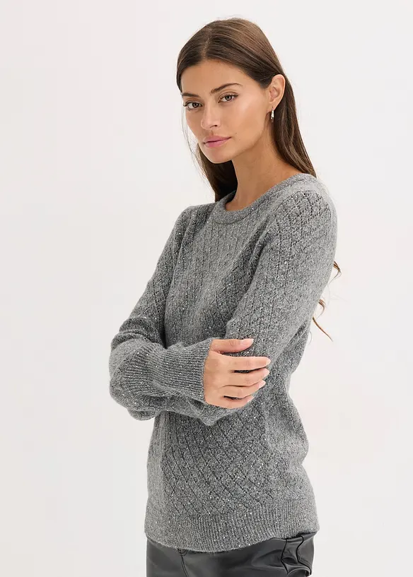 Pull ajouré, bonprix