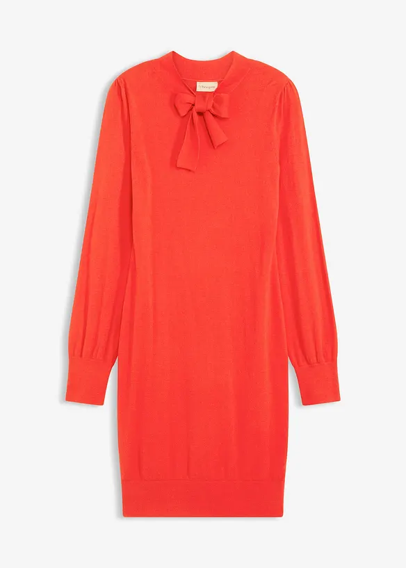 Robe pull fluide en viscose mélangée, bonprix