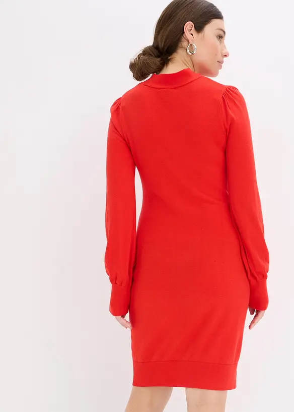 Robe pull fluide en viscose mélangée, bonprix