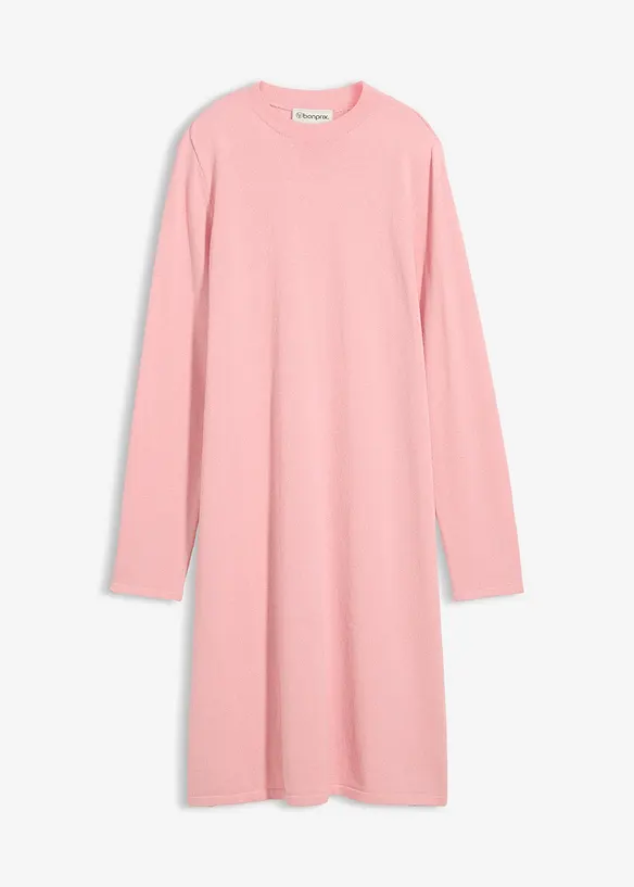 Robe trapèze en maille, bonprix