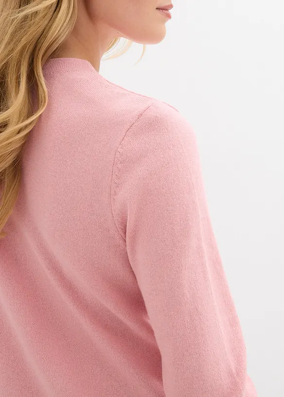 Robe trapèze en maille, bonprix