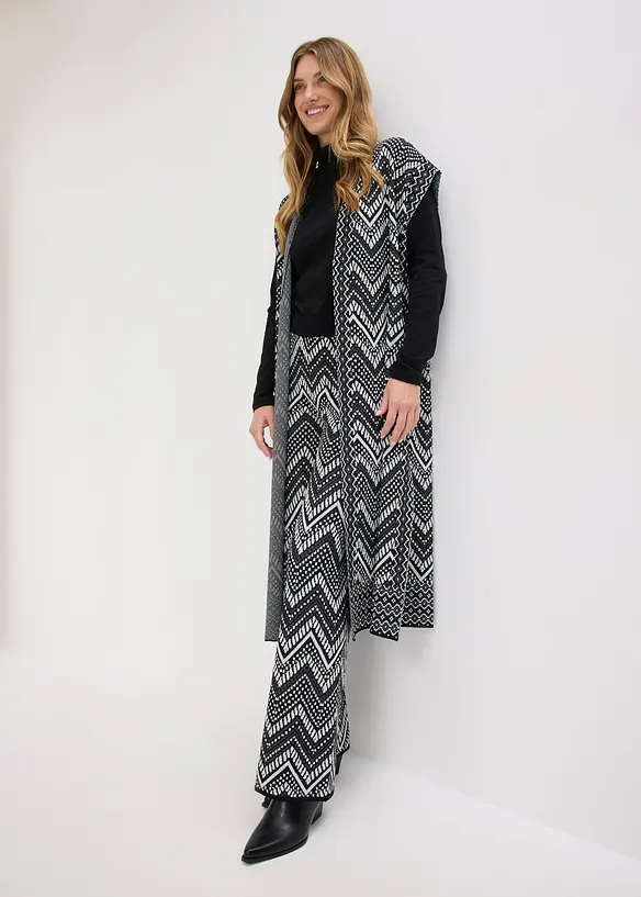 Pantalon en maille, bonprix