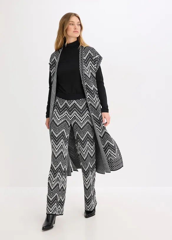 Pantalon en maille, bonprix