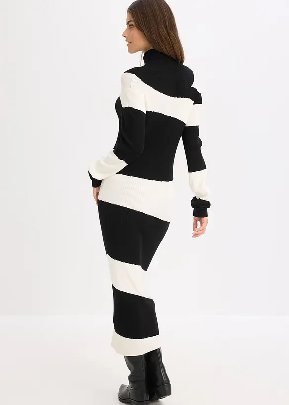 Robe en maille, bonprix