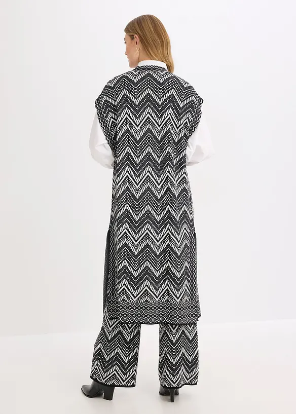 Gilet sans manches en maille, bonprix