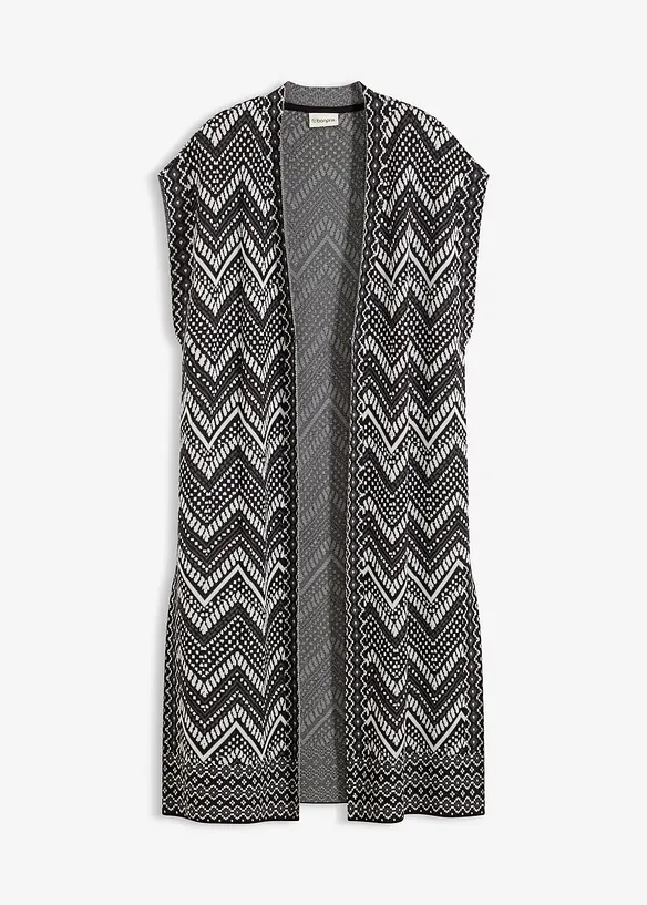 Gilet sans manches en maille, bonprix