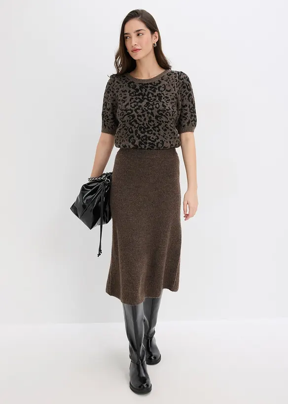 Pull à manches ballon, bonprix