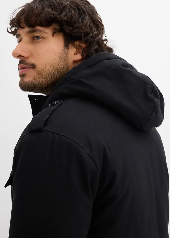 Parka d’hiver style militaire à doublure sherpa douce, bonprix