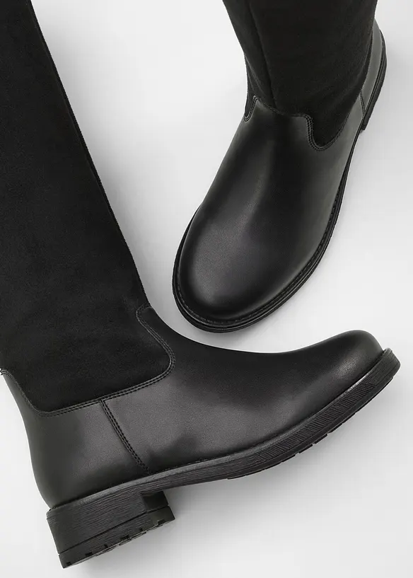 Bottes à tige large, bonprix