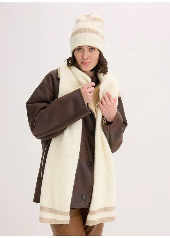 Écharpe et bonnet (ens. 2 pces), bonprix
