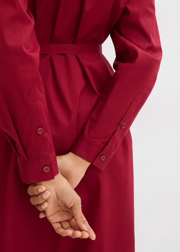 Robe midi 100% coton, bonprix